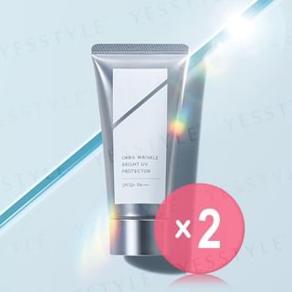 Orbis-Wrinkle Bright UV Protector SPF 50 PA 2pcs Bundle Set