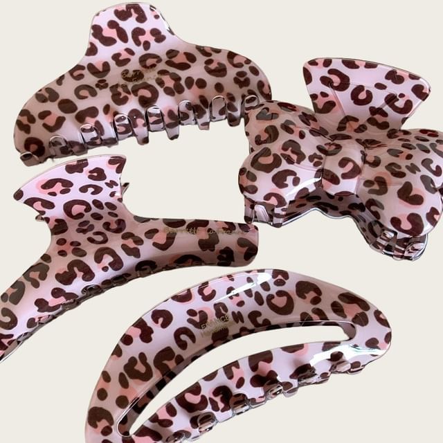 Ordinario-Leopard Print Hair Claw