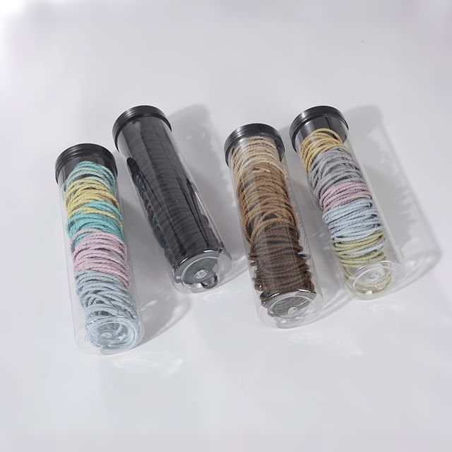 Ordinario-Plain Hair Tie Set