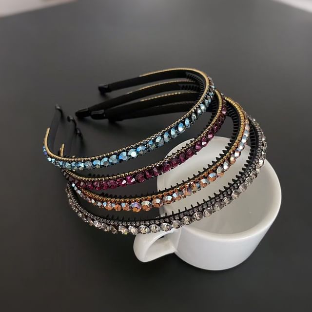Ordinario-Rhinestone Headband