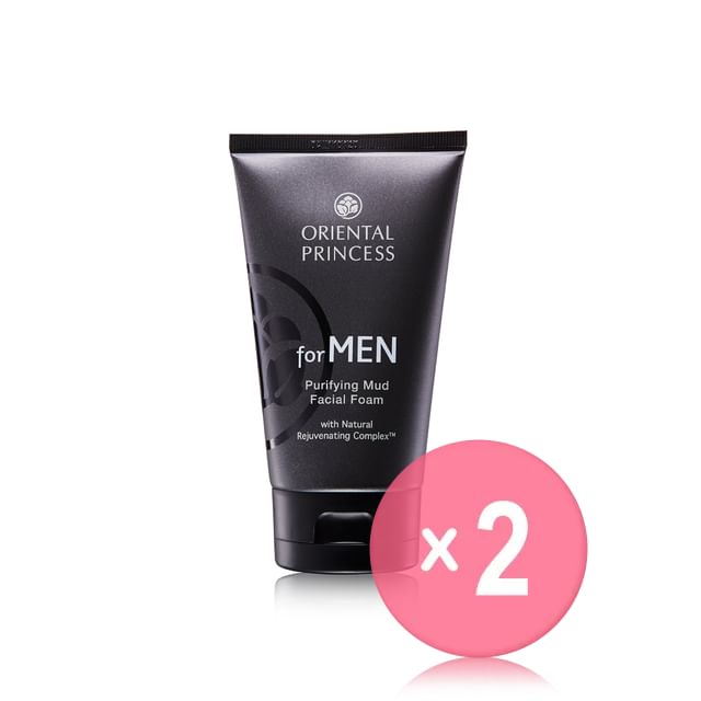 ORIENTAL PRINCESS-For Men Purifying Mud Facial Foam 2pcs Bundle Set