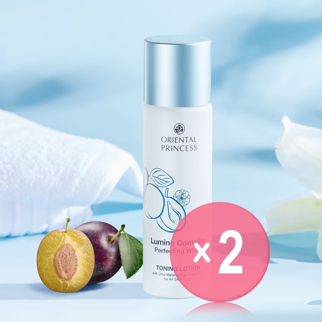 ORIENTAL PRINCESS-Lumino Complex Perfecting White Toning Lotion 2pcs Bundle Set