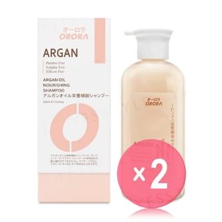 ORORA-Argan Oil Nourishing Shampoo 2pcs Bundle Set