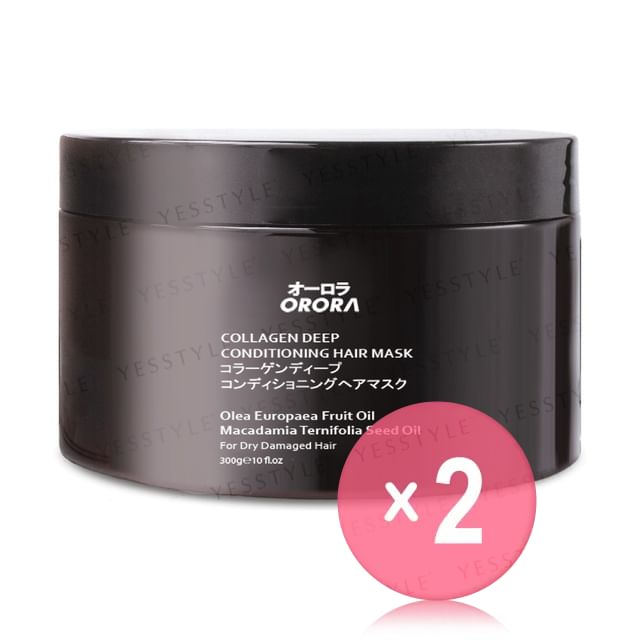 ORORA-Collagen Deep Conditioning Hair Mask 2pcs Bundle Set