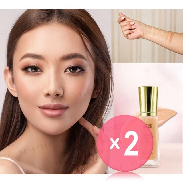 ORORA-Foundation SPF 35 04 2pcs Bundle Set