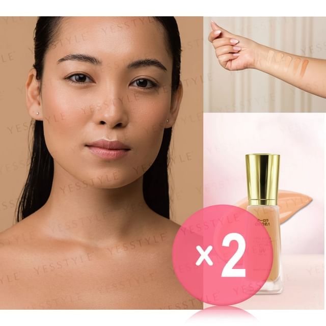 ORORA-Foundation SPF 35 05 2pcs Bundle Set