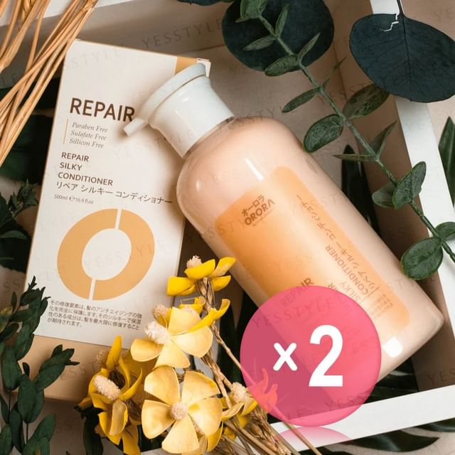 ORORA-Repair Silky Conditioner 2pcs Bundle Set