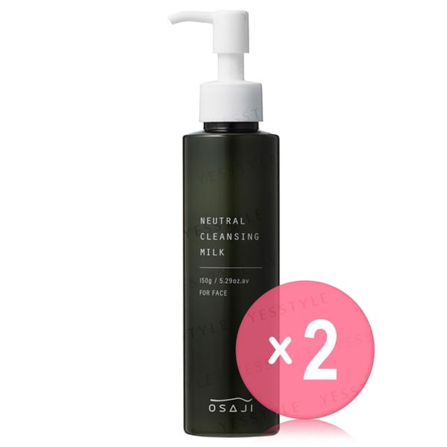 OSAJI-Neutral Cleansing Milk 2pcs Bundle Set