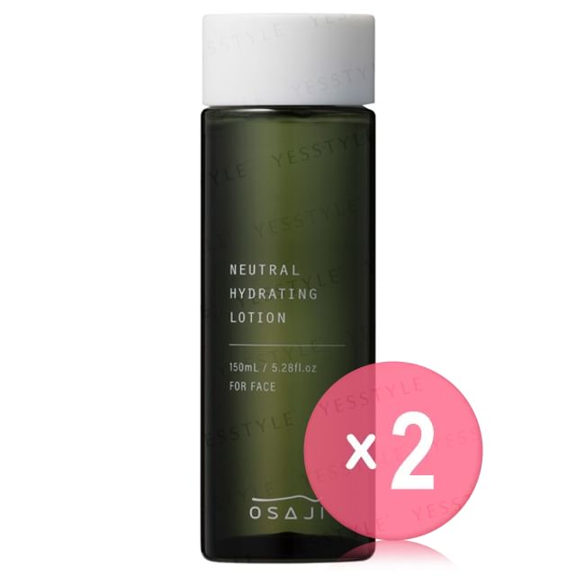 OSAJI-Neutral Hydrating Lotion 2pcs Bundle Set