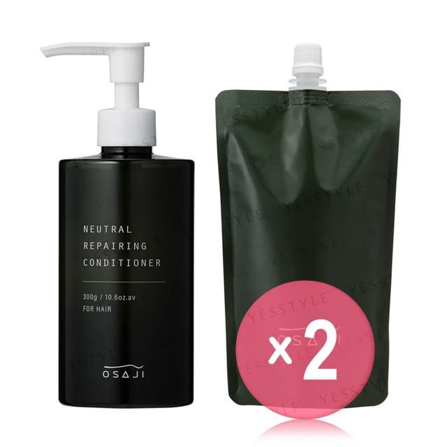 OSAJI-Neutral Repairing Conditioner 2pcs Bundle Set