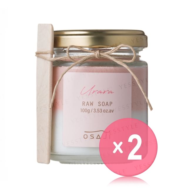 OSAJI-Urara Raw Soap 2pcs Bundle Set