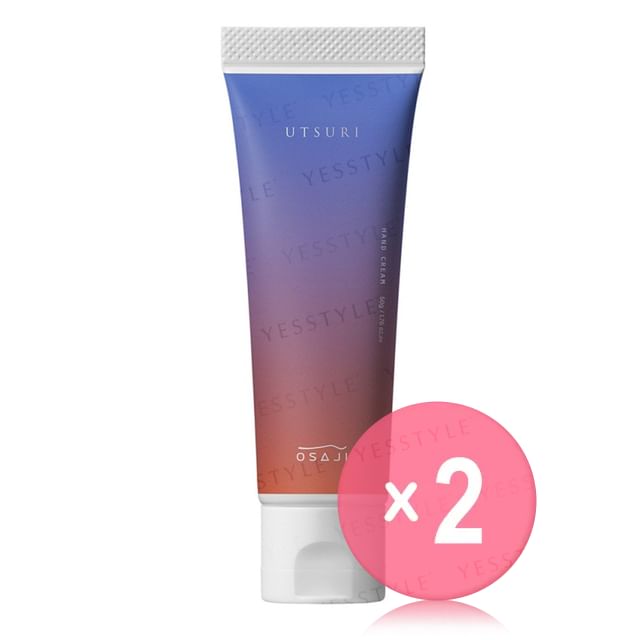 OSAJI-Utsuri Hand Cream 2pcs Bundle Set