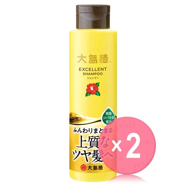 Oshima Tsubaki-Excellent Shampoo 2pcs Bundle Set