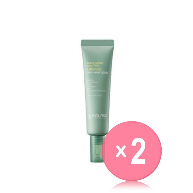 Ottie-Floland Scalp Clean Solution Ampoule 2pcs Bundle Set