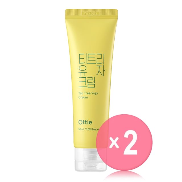 Ottie-Tea Tree Yuja Cream 2pcs Bundle Set