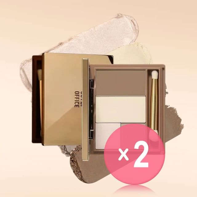 OUT-OF-OFFICE-3D Couturing Multi-Use Palette - 2 Types 2pcs Bundle Set