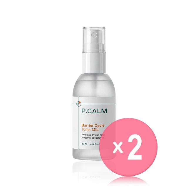 P-CALM-Barrier Cycle Toner Mist 2pcs Bundle Set
