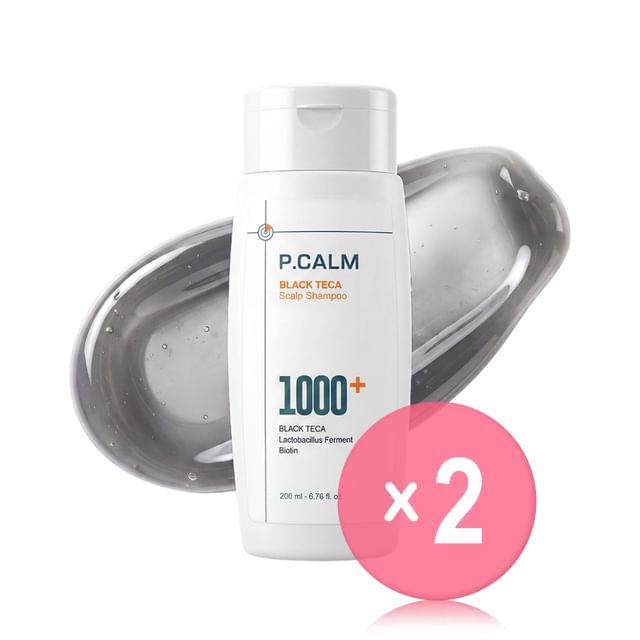 P-CALM-Black Teca Scalp Shampoo 2pcs Bundle Set