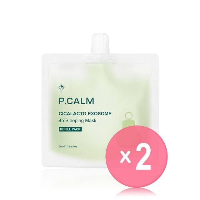 P-CALM-Cicalacto Exosome 45 Sleeping Mask Refill Only 2pcs Bundle Set