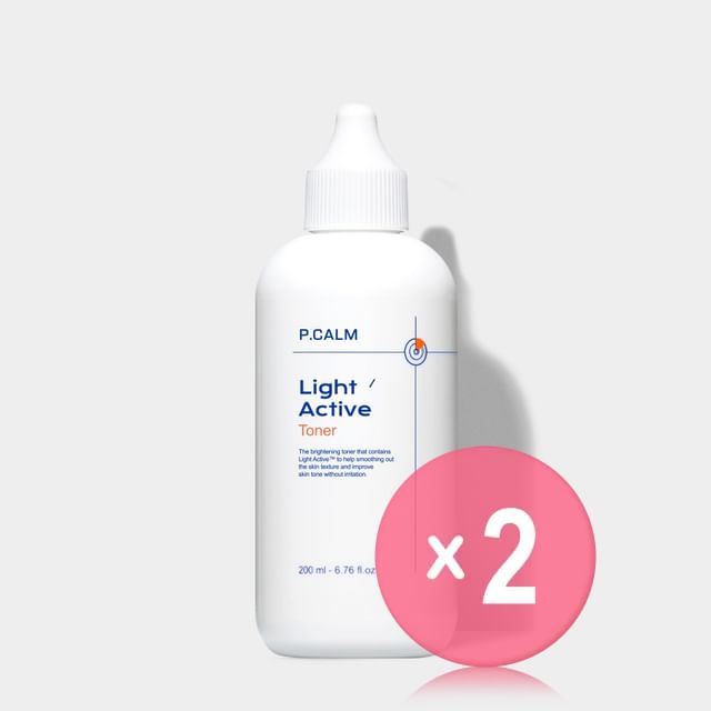 P-CALM-Light Active Toner 2pcs Bundle Set