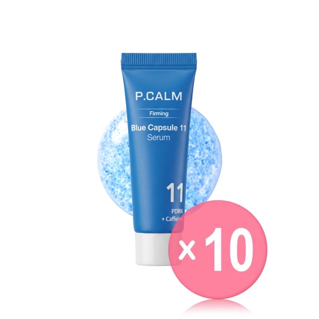P-CALM-PDRN Caffeine Blue Capsule 11 Serum Mini 10pcs Bundle Set