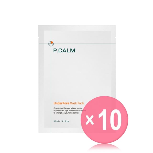 P-CALM-UnderPore Mask Pack 10pcs Bundle Set