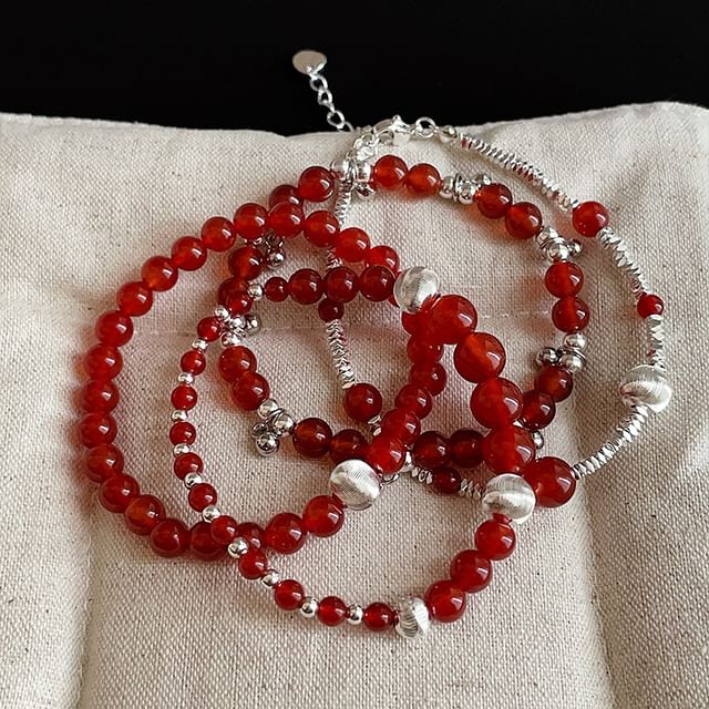 Panda Dama-Beaded Bracelet