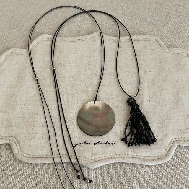 Panda Dama-Cord Necklace