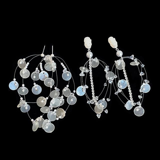 Panda Dama-Disc Dangle Earring