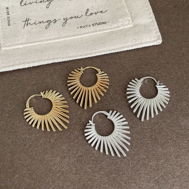 Panda Dama-Fringed Drop Huggie Earring