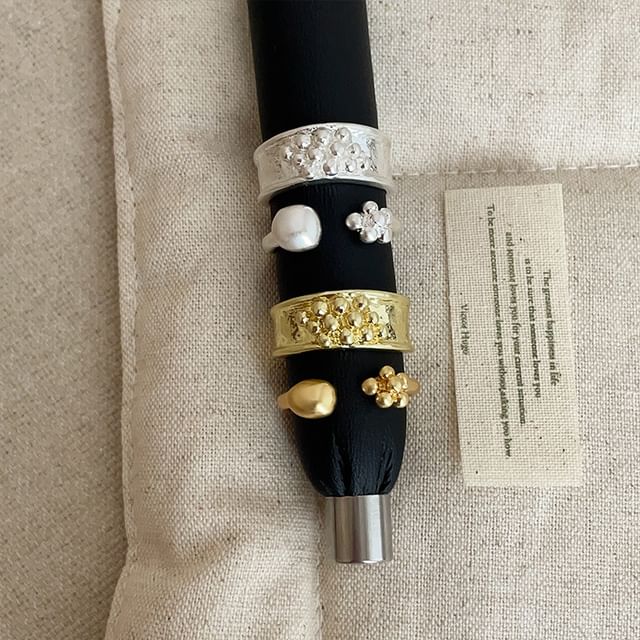 Panda Dama-Matte Ring