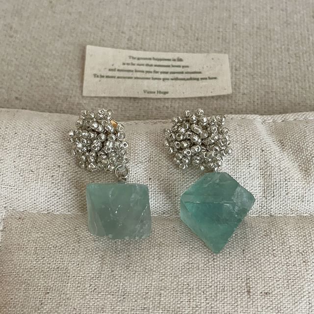 Panda Dama-Stone Dangle Earring