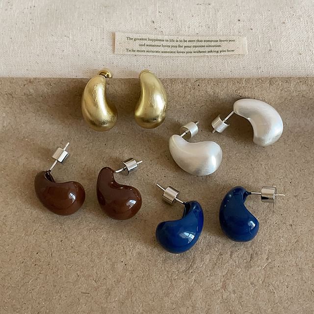 Panda Dama-Waterdrop Stud Earring