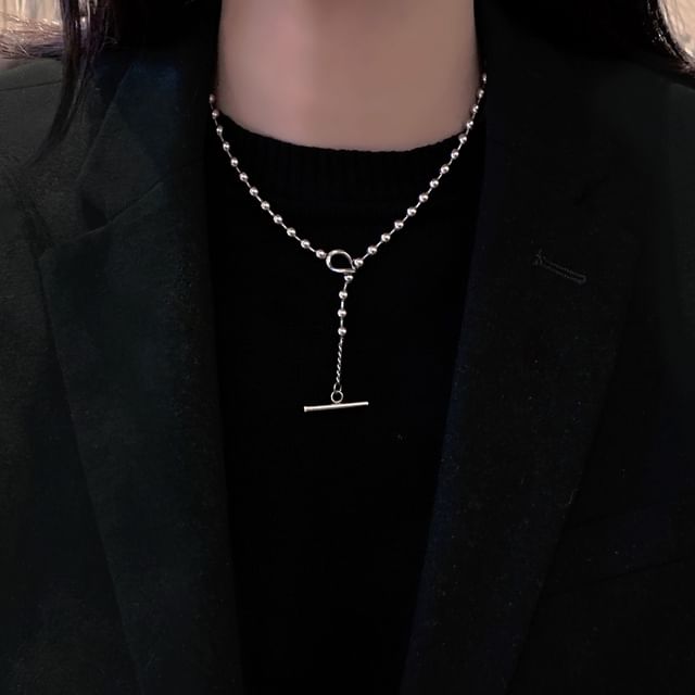 PANGU-Bar Lariat Necklace