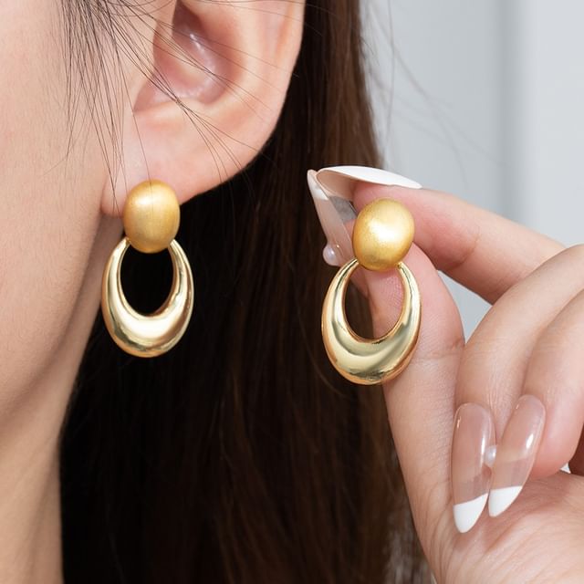 PANGU-Dome Hoop Earring