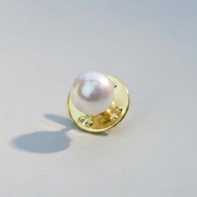 PANGU-Faux Pearl Brooch
