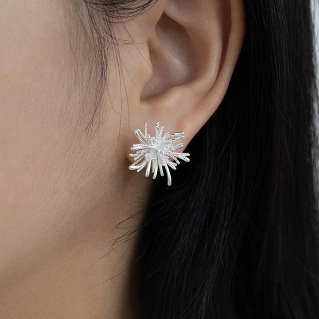 PANGU-Firework Rhinestone Ear Stud