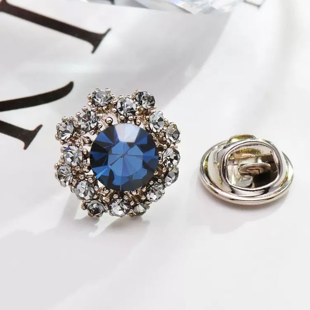 PANGU-Gemstone CZ Brooch