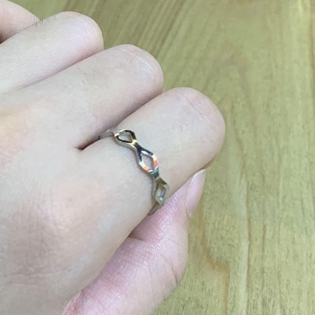 PANGU-Infinity Symbol Open Ring