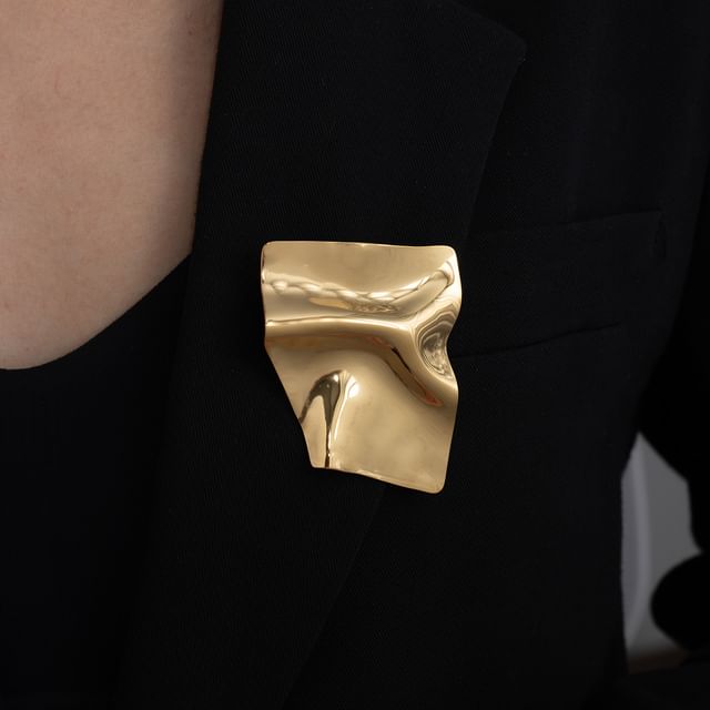 PANGU-Irregular Alloy Brooch