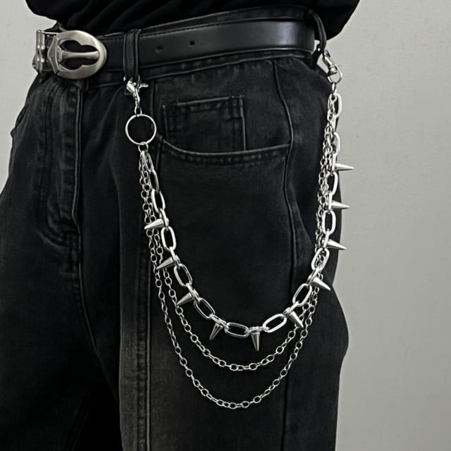PANGU-Layered Pants Chain