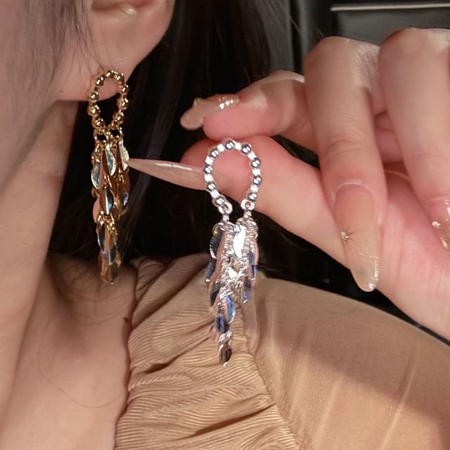 PANGU-Metallic Dangle Earring
