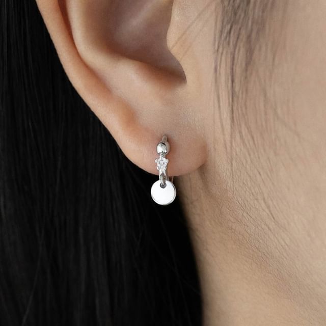 PANGU-Sequin Huggie Earring