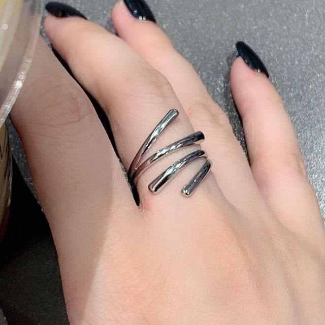 PANGU-Spiral Wrap Open Ring