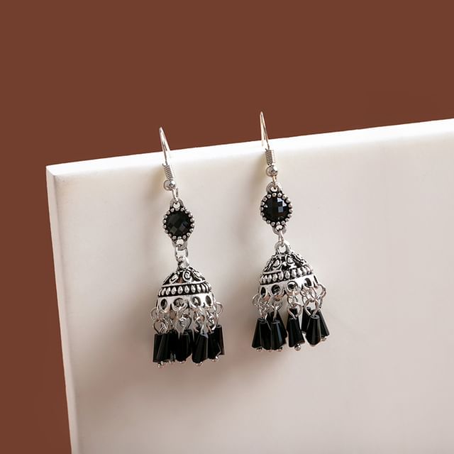 PANGU-Stone Dangle Hook Earring