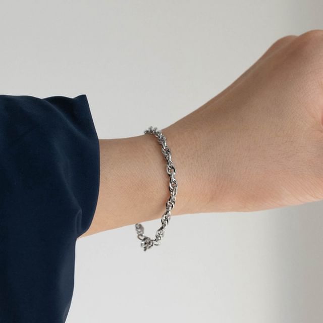 PANGU-Twisted Link Alloy Bracelet Various Designs