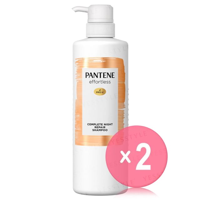 PANTENE Japan-Effortless Complete Night Repair Shampoo 2pcs Bundle Set