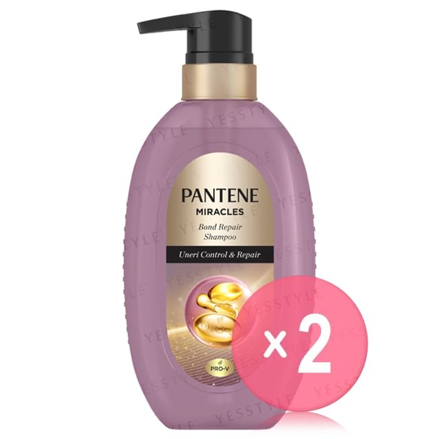 PANTENE Japan-Miracles Uneri Control Repair Shampoo 2pcs Bundle Set