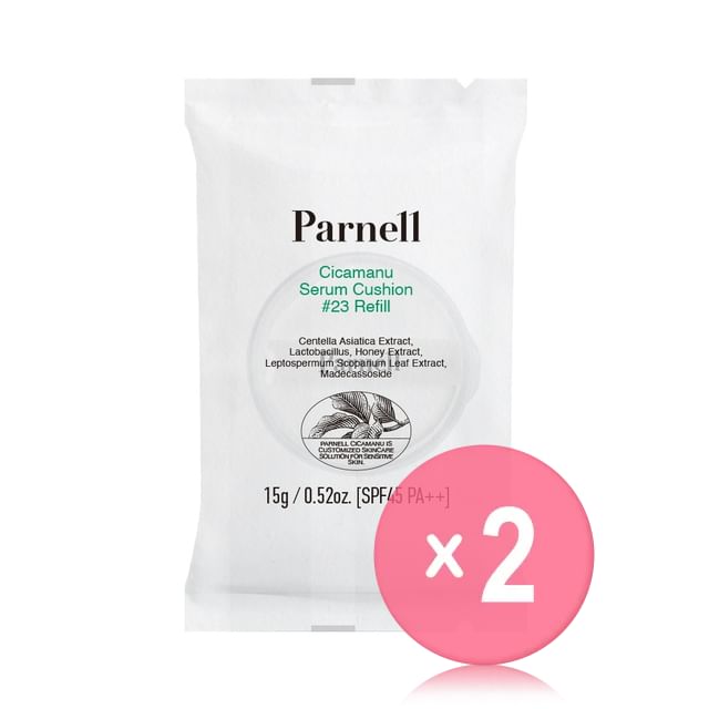Parnell-Cicamanu Serum Cushion Refill Only - 3 Colors 2pcs Bundle Set