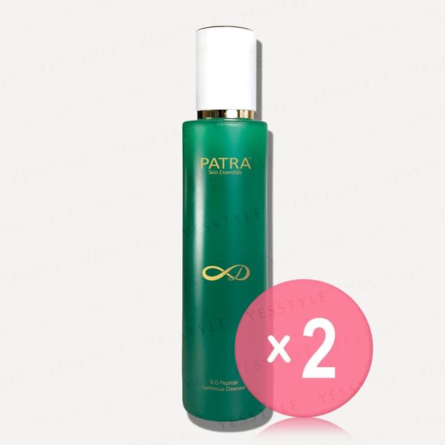 PATRA-8-D Peptide Luminous Cleanser 2pcs Bundle Set